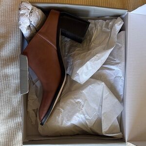 Everlane Brown Leather Outlaw Boots